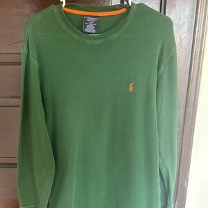 Polo by Ralph Lauren Green Long Sleeve Shirt